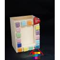 馬賽克磁磚相框筆筒DIY材料包((購買20份以上每份特價45元) Z1712[Z1712]