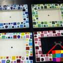 馬賽克磁磚4x6相框DIY材料包((購買20份以上每份特價120元) B220[B220]